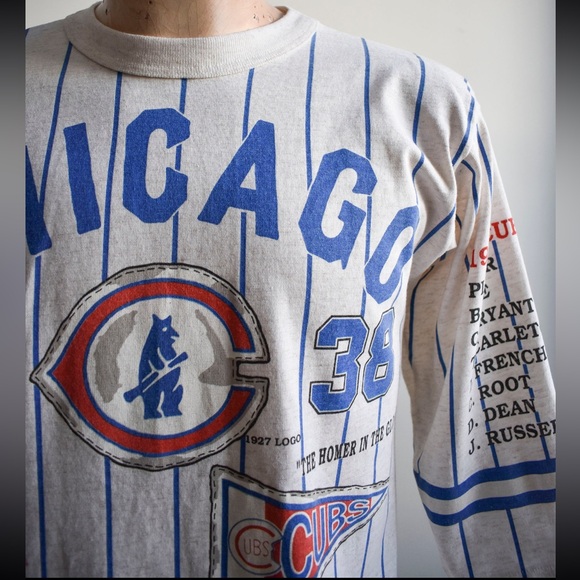 Vintage Rare 1990s Chicago Cubs Jersey Tee - Picture 6 of 10